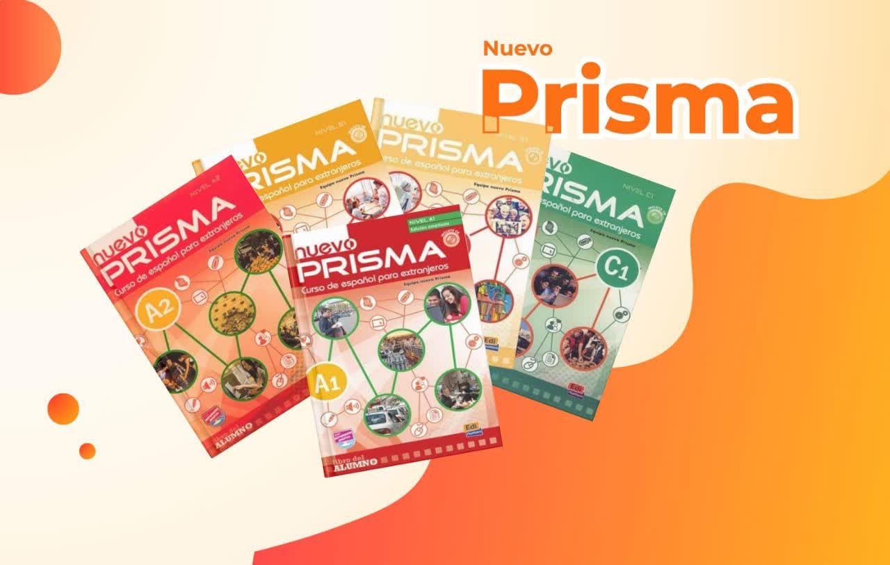 معرفی مجموعه کامل Nuevo Prisma | دوره آموزش زبان اسپانیایی از A1 تا C1