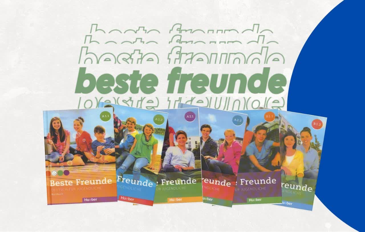 معرفی مجموعه Beste Freunde | آموزش زبان آلمانی نوجوانان از A1 تا B1