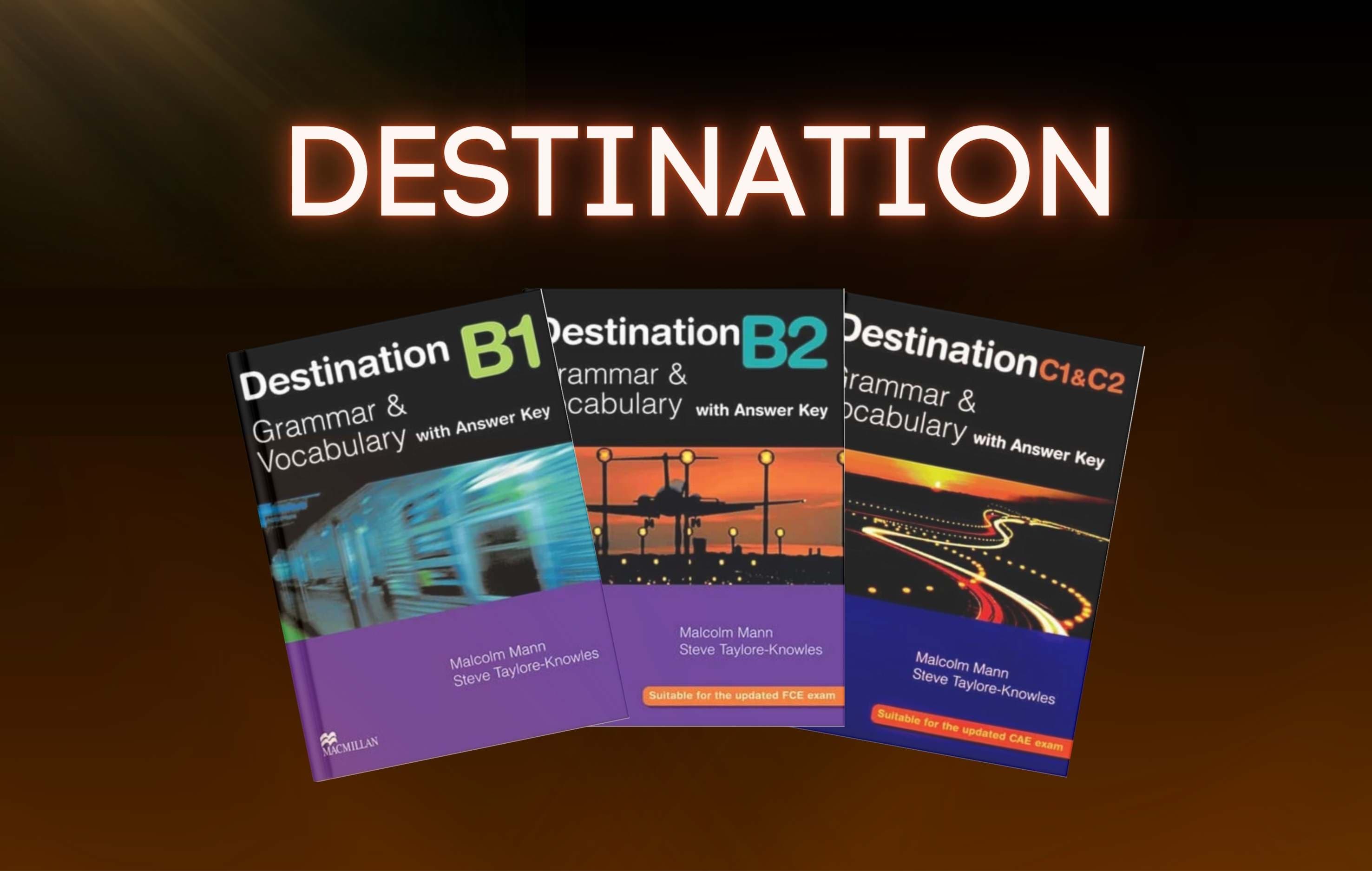 معرفی مجموعه Destination Grammar & Vocabulary | آموزش گرامر و واژگان انگلیسی از سطح B1 تا C2