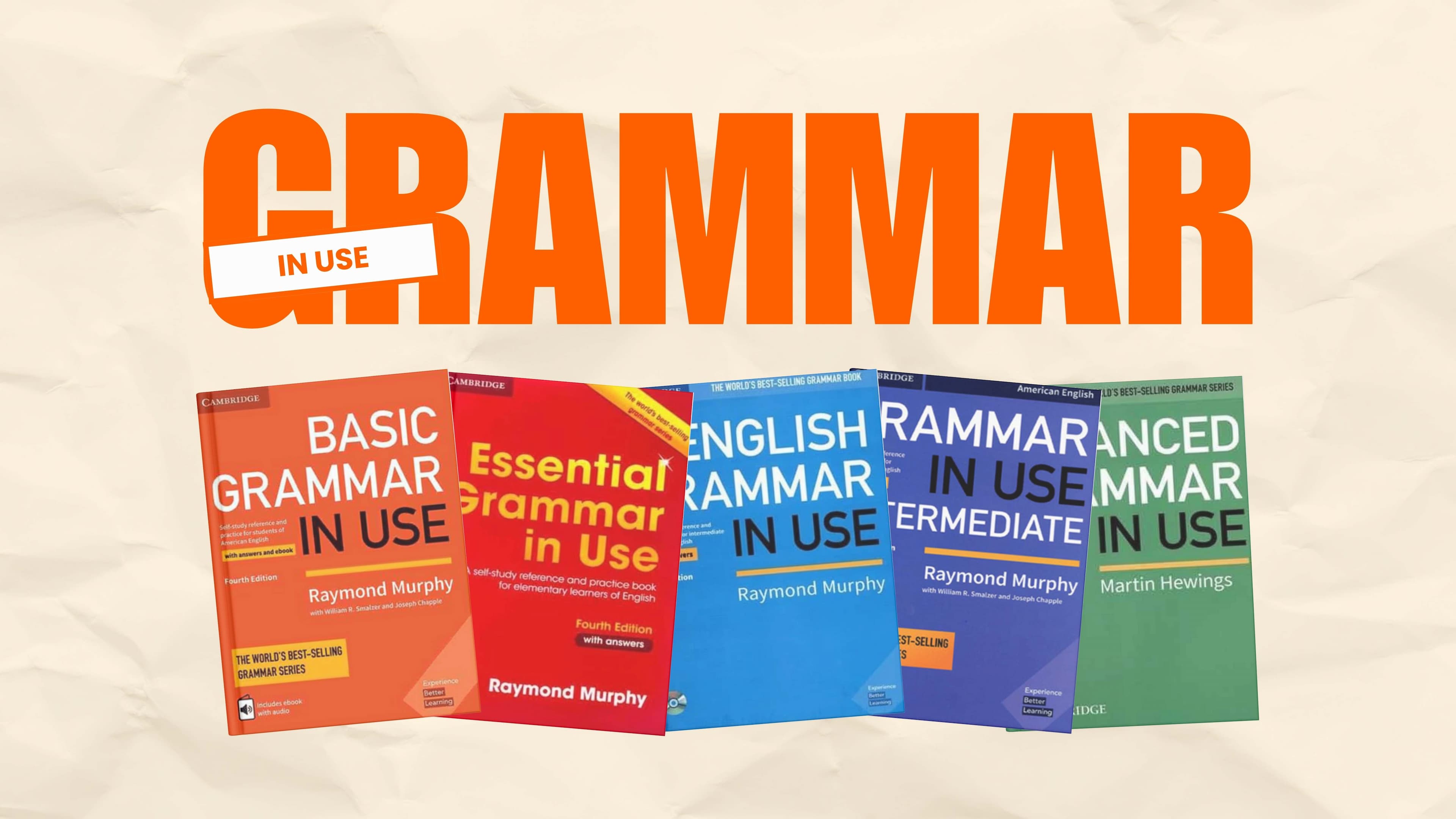 معرفی مجموعه Grammar in Use آموزش گرامر زبان انگلیسی از پایه تا پیشرفته