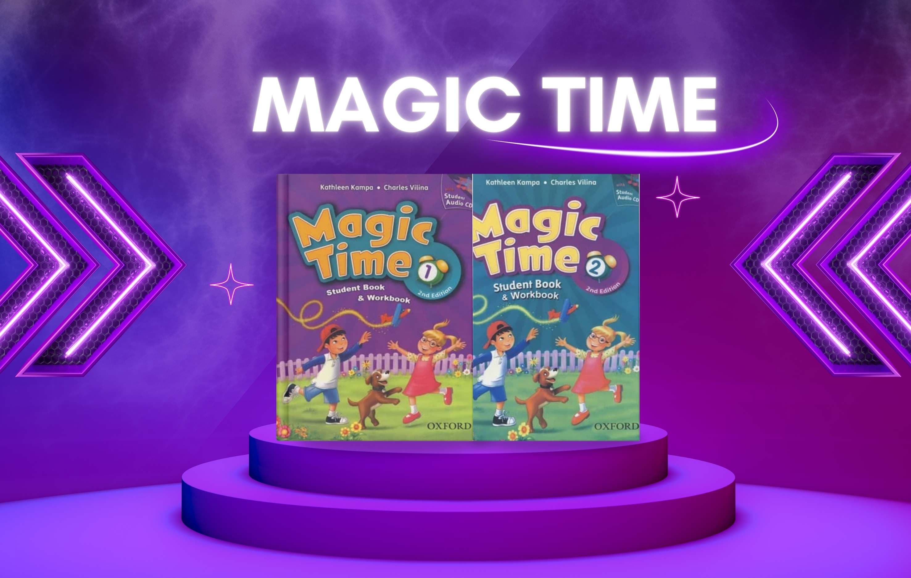 معرفی مجموعه Magic Time ، آموزش زبان انگلیسی کودکان از پایه با آکسفورد