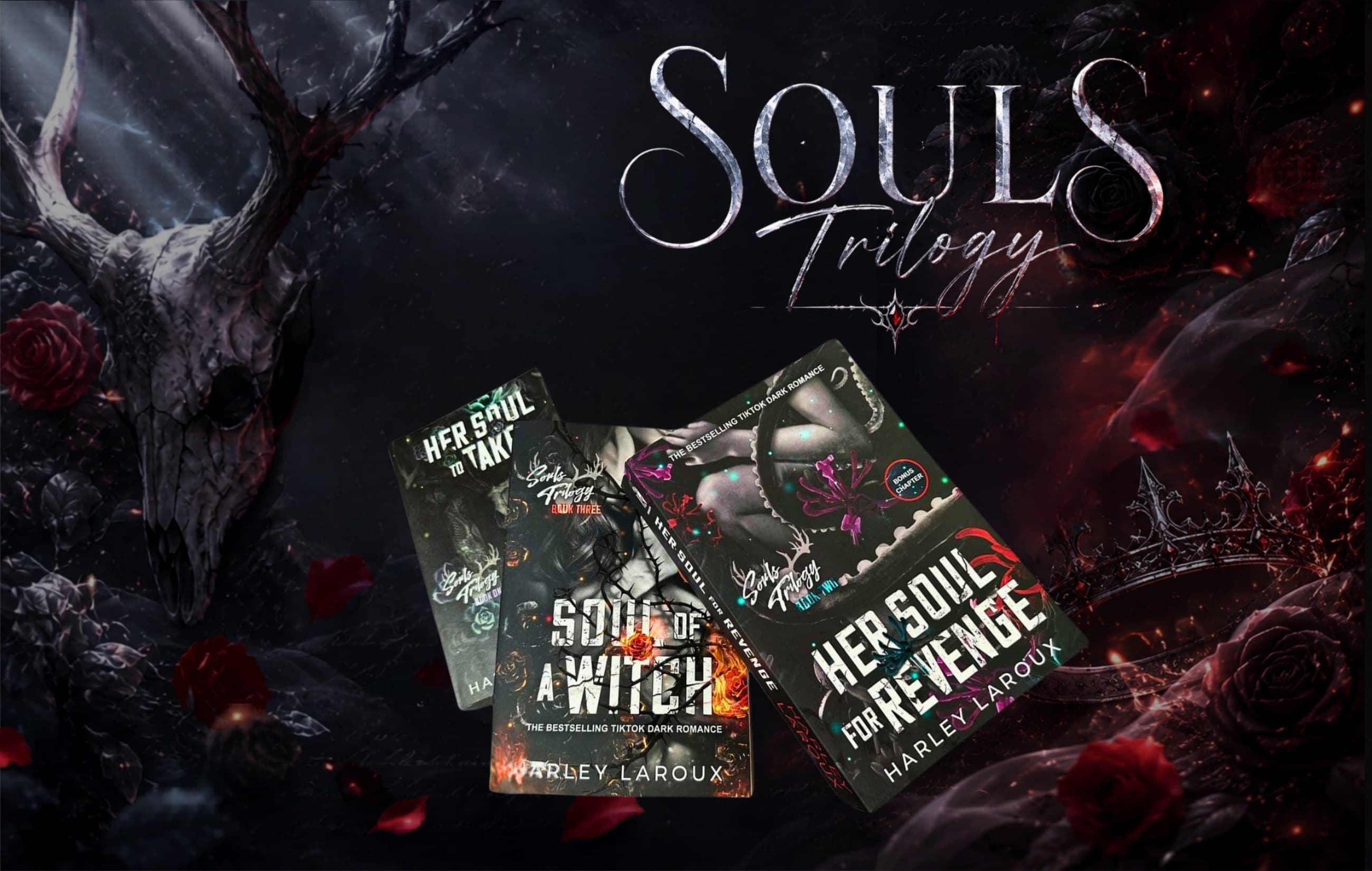 معرفی مجموعه Souls Trilogy اثر Harley Laroux | ترتیب مطالعه، خلاصه داستان و بررسی کامل