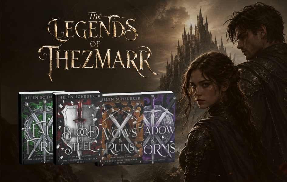 معرفی مجموعه The Legends of Thezmarr (دِ لجندز آو تِزمار) | بررسی ترتیب مطالعه، جلدها و داستان مجموعه