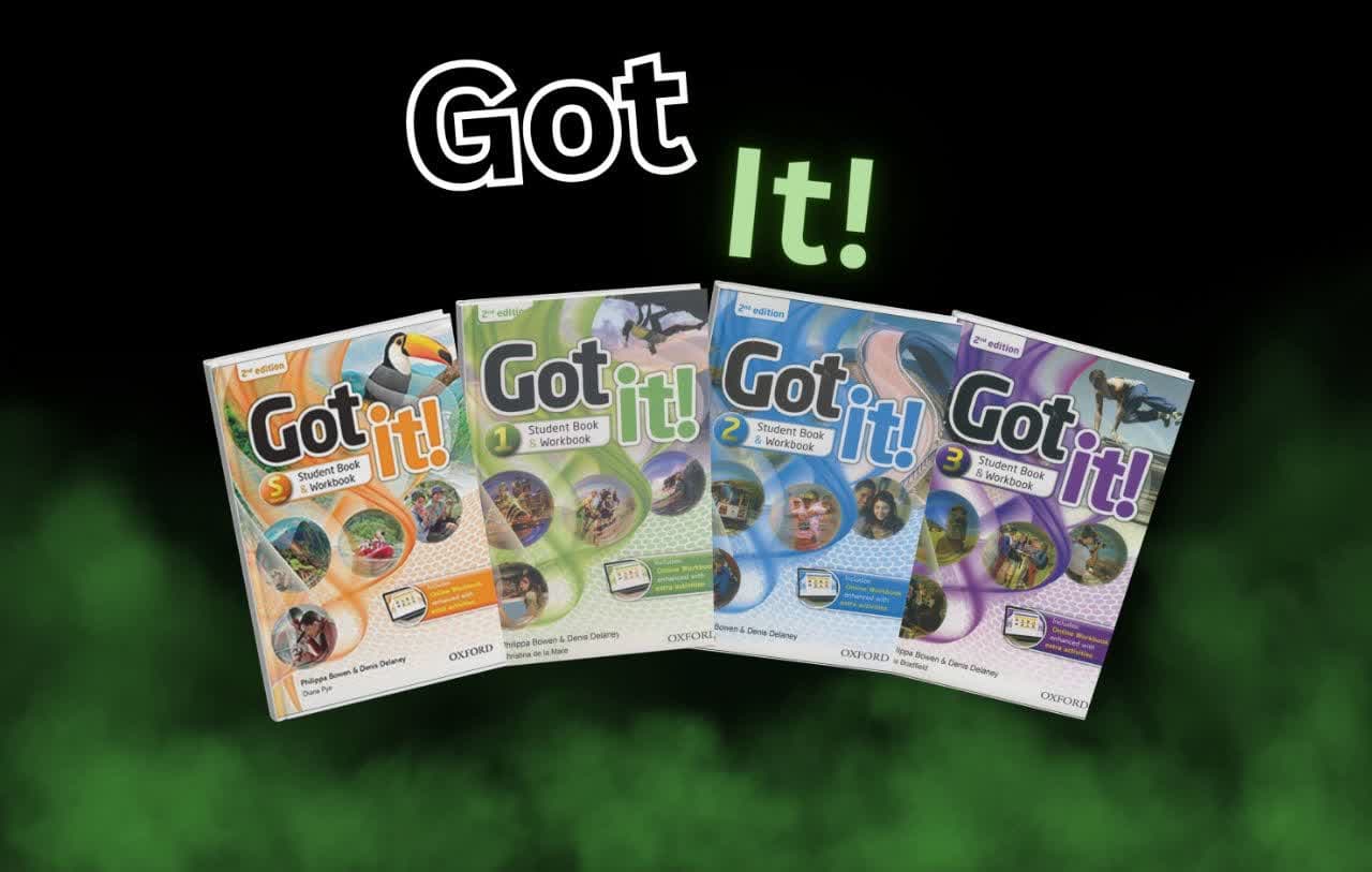 معرفی کامل مجموعه کتابهای زبان انگلیسی Got It! برای نوجوانان