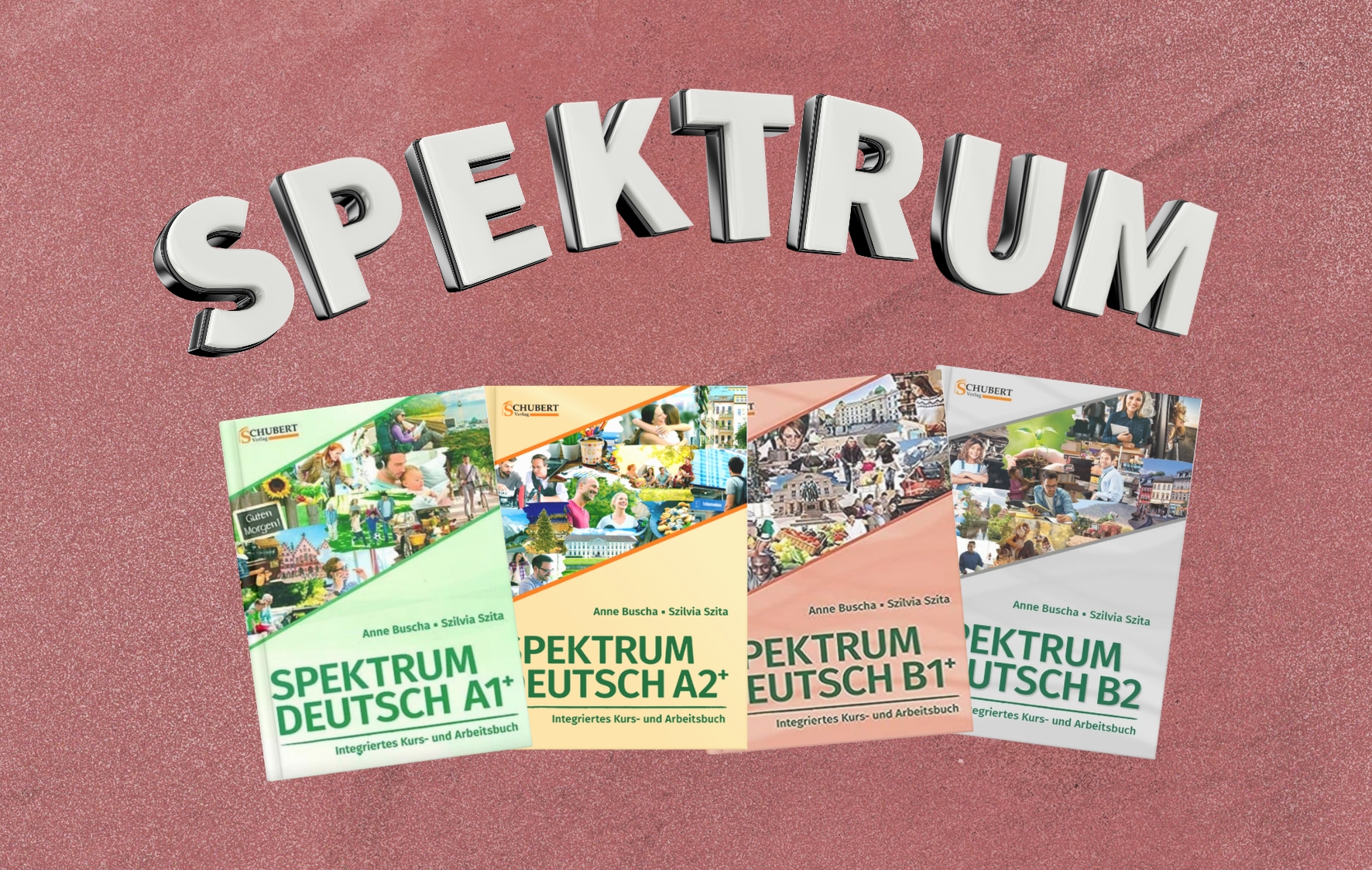 معرفی کامل مجموعه کتاب Spektrum Deutsch+ (اسپکتروم دویچ پلاس)، آموزش آلمانی از سطح A1 تا B2