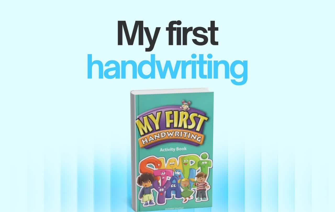 معرفی کتاب My First Handwriting Activity Book، آموزش نوشتن حروف انگلیسی برای کودکان