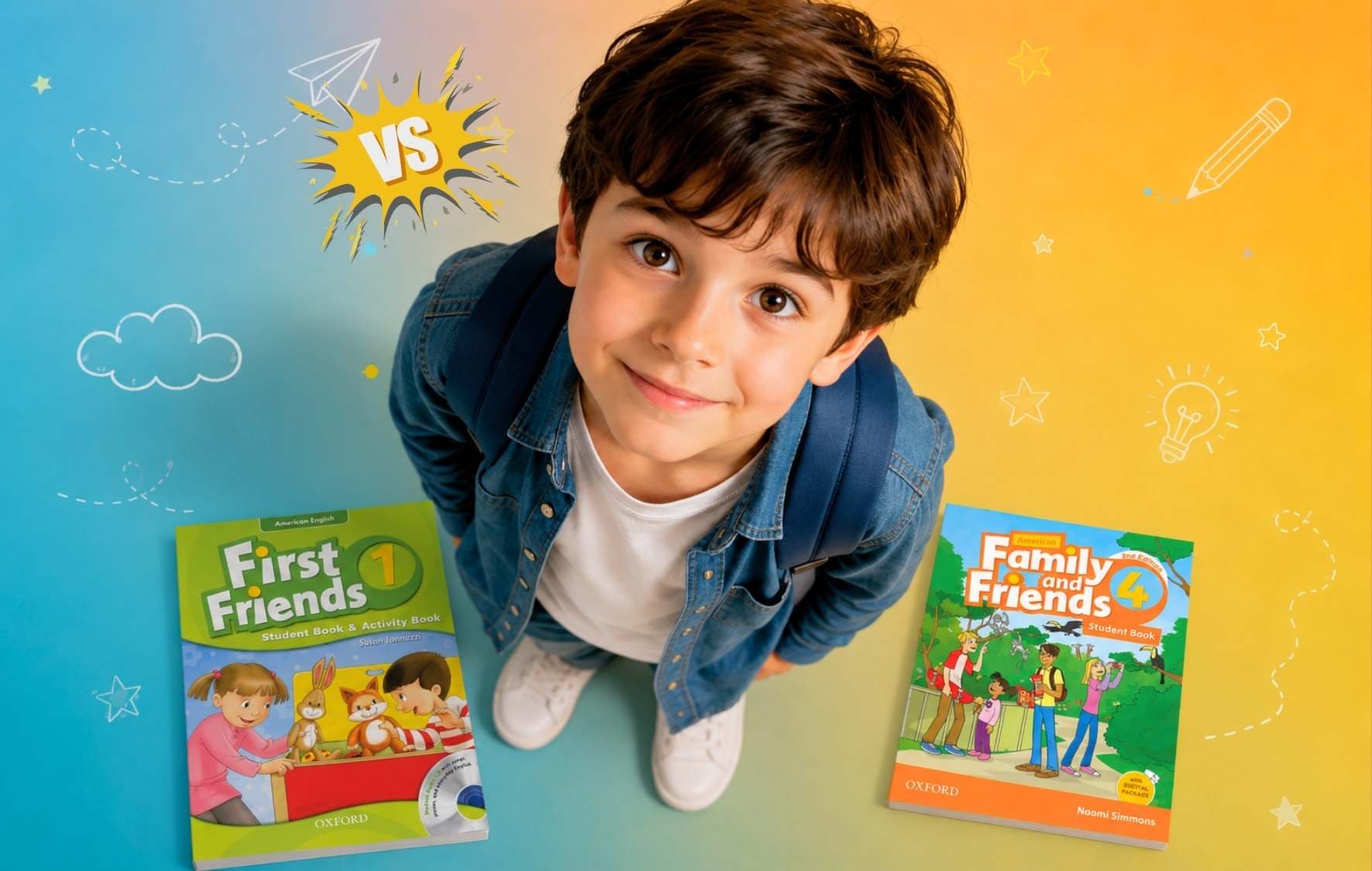 مقایسه Family and Friends و First Friends ویرایش دوم؛ فمیلی فرندز بهتر است یا فرست فرندز؟