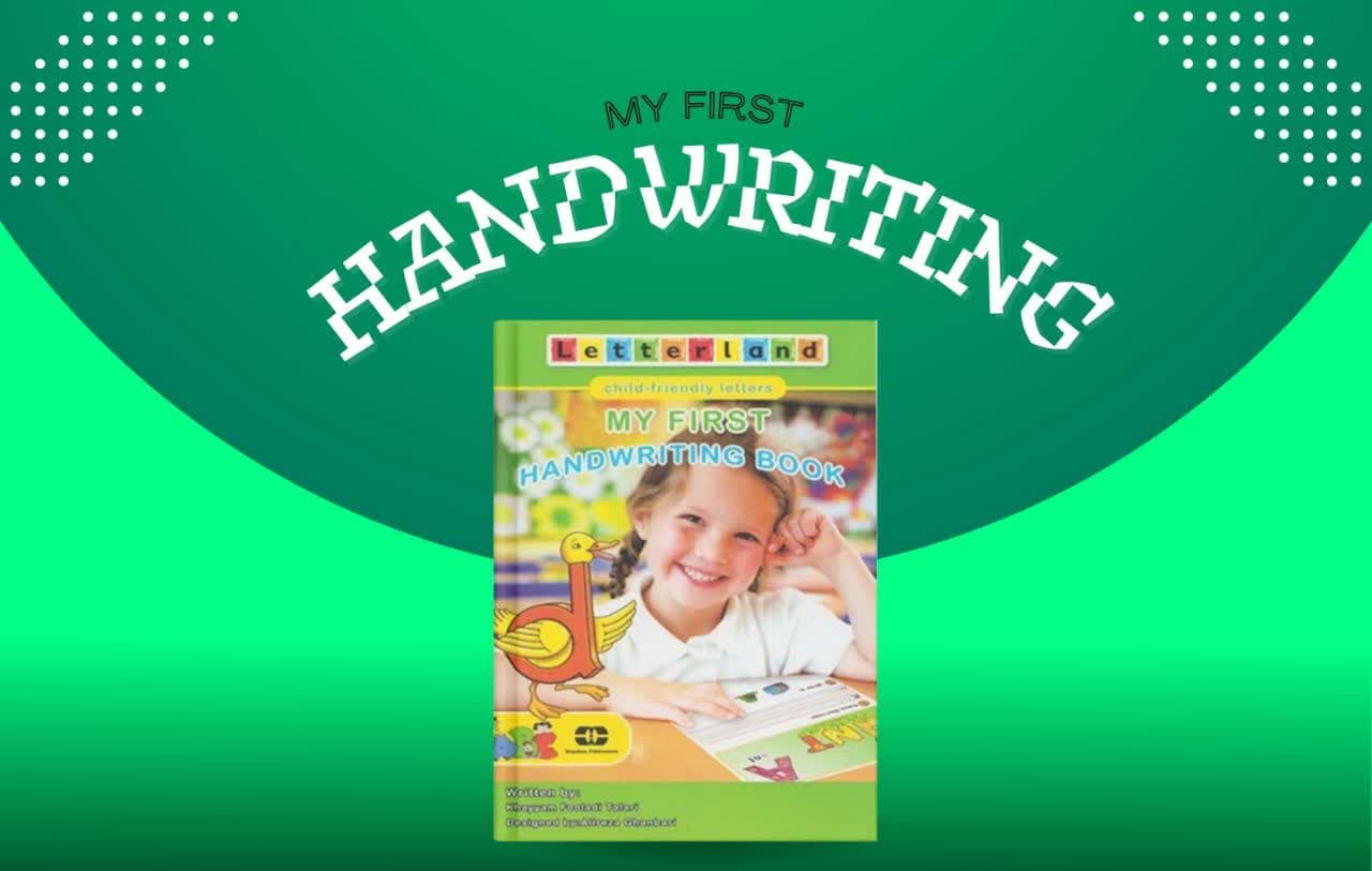 کتاب My First Handwriting Book | آموزش پایه نوشتن حروف انگلیسی برای کودکان