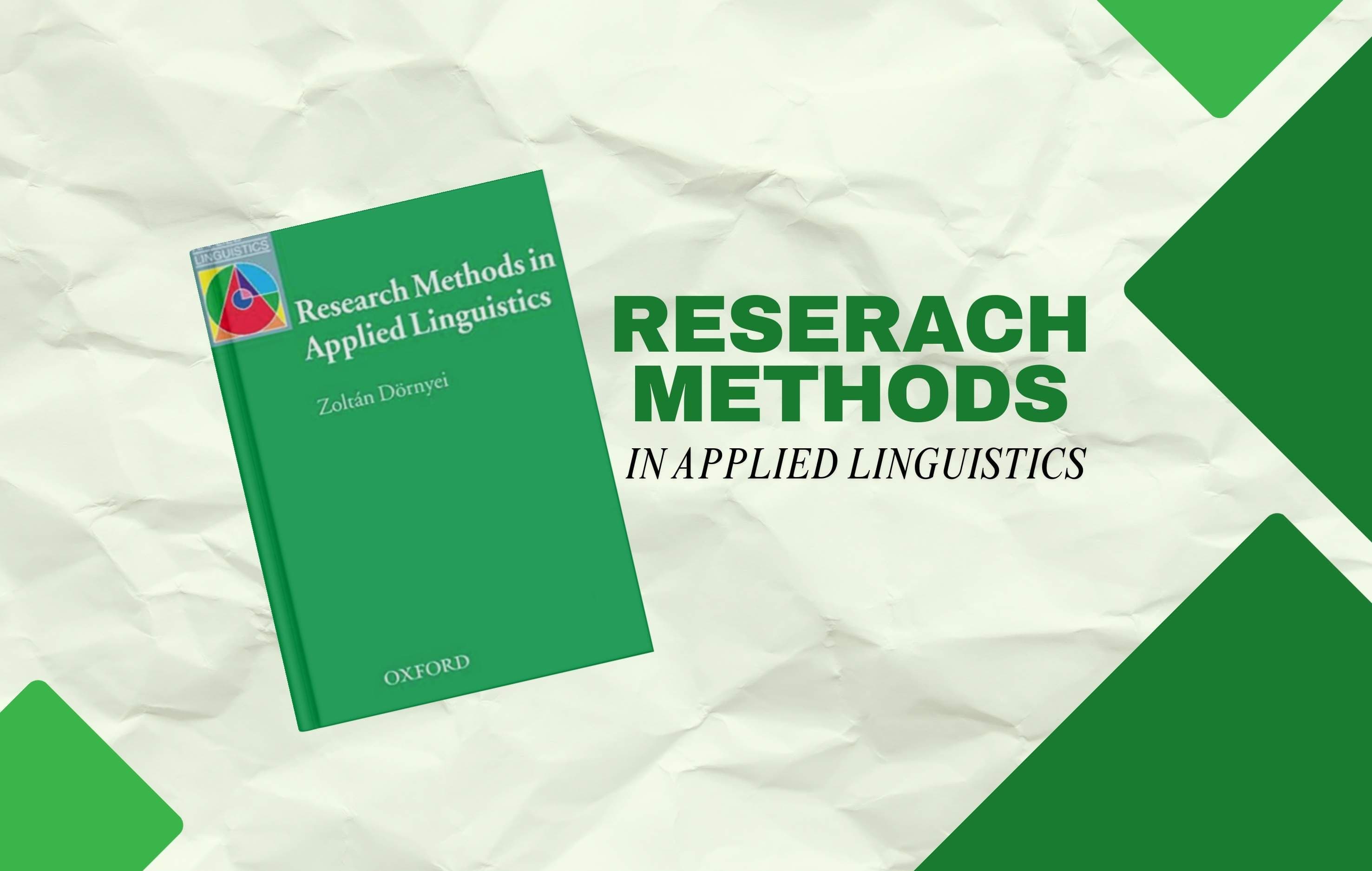 کتاب Research Methods in Applied Linguistics زولتان دورنای | بهترین منبع روش تحقیق در زبانشناسی کاربردی