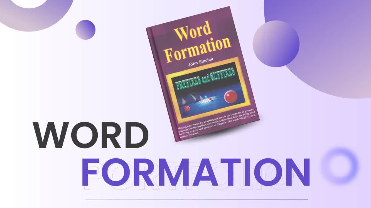 کتاب Word Formation نوشته John Sinclair | آموزش کامل ساخت واژههای انگلیسی با پیشوند و پسوند
