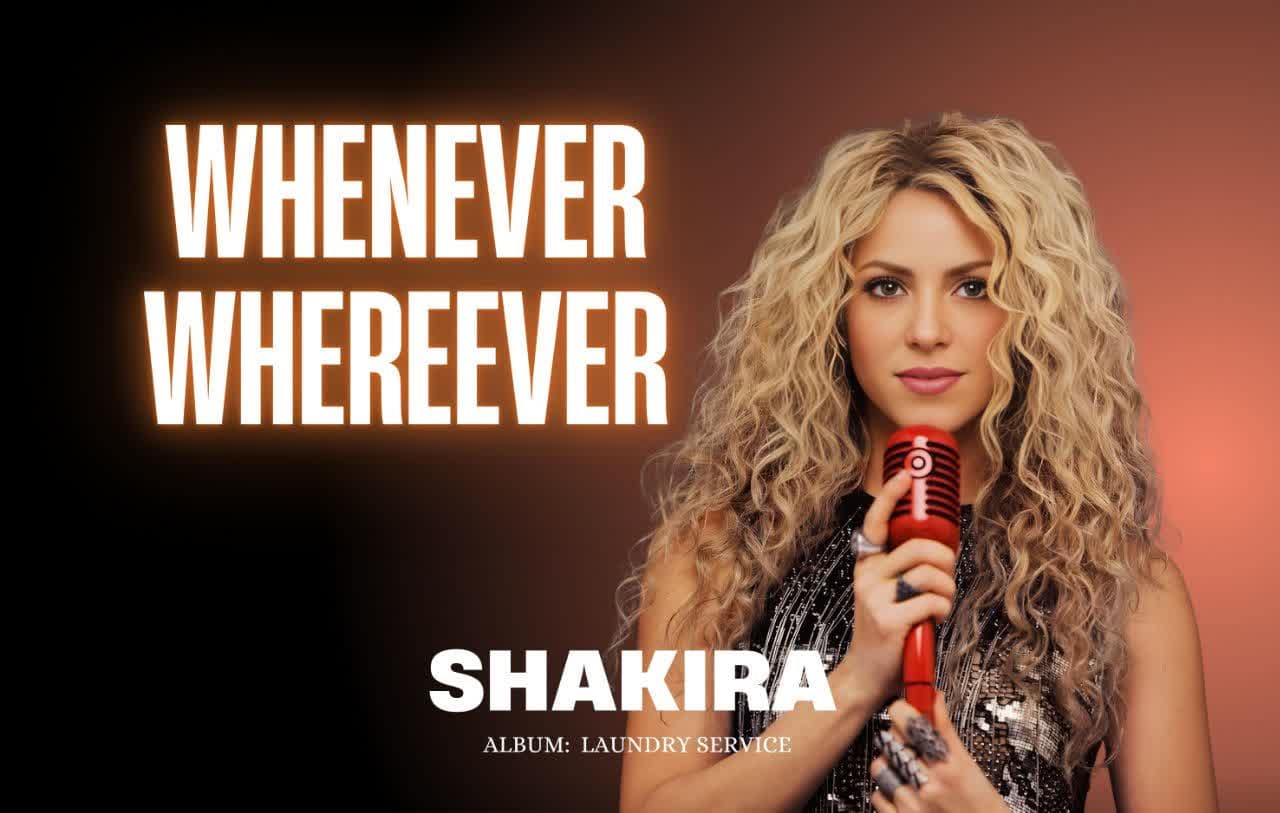 آموزش زبان با موسیقی(شکیرا)