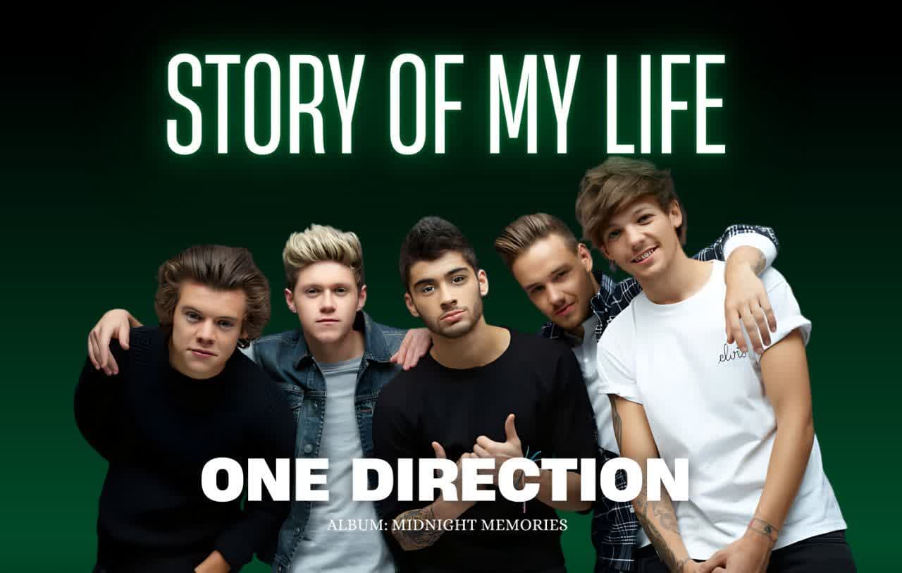 آموزش زبان با موسیقی(وان دایرکشن)