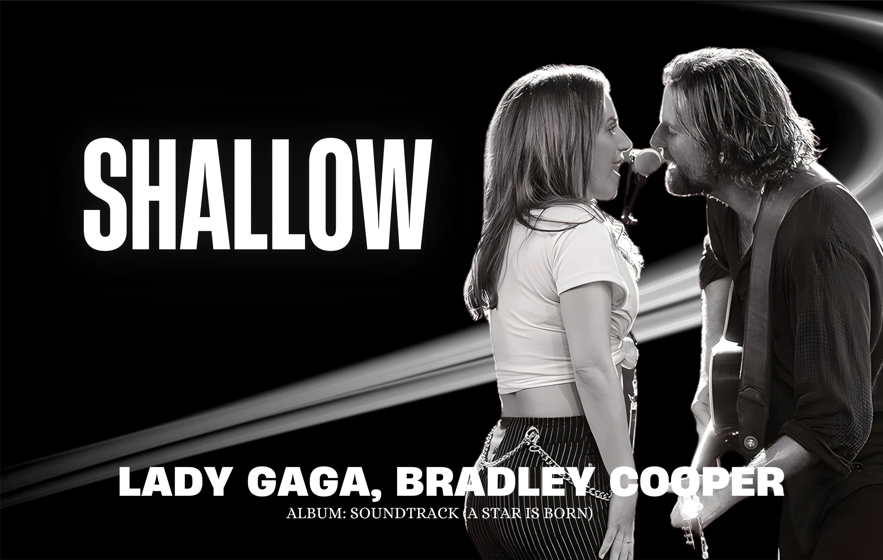 آموزش زبان با موسیقی (لیدی گاگا، بردلی کوپر)