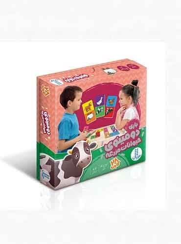 بازی دومینوی حیوانات مزرعه 2 تا 4 نفر انتشارات نردبان