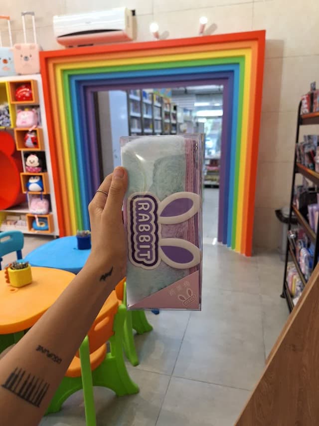 جامدادی رابیت رنگ بنفش