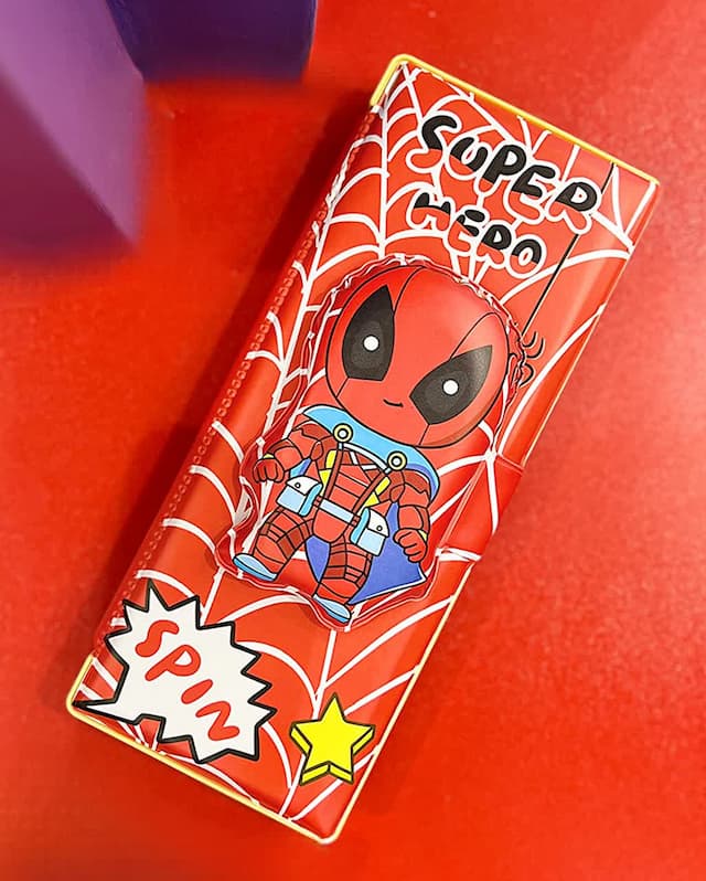 جامدادی مگنتی مدل اسکوییشی طرح SUPER HERO