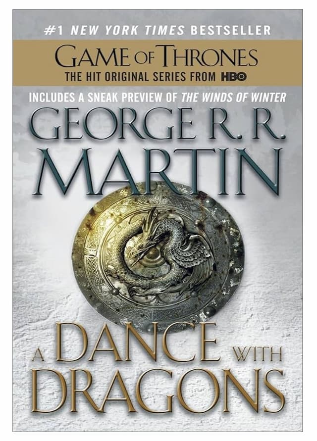 خرید کتاب A Game Of Thrones A Dance with Dragons Book 5 by george r.r martin جلد شومیز