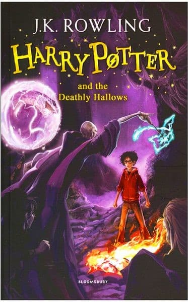 خرید کتاب Harry Potter and the Deathly Hallows-Book 7 by J. K. Rowling جلد سخت دوجلدی