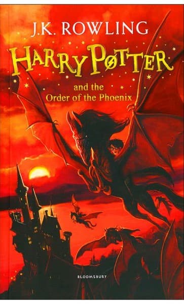 خرید کتاب Harry Potter And The Order Of The Phoenix-Book 5 by J. K. Rowling جلد سخت