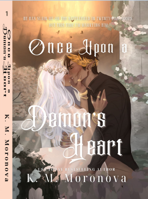 خرید کتاب Once Upon a Demon's Heart (Cruel Fates Duet Book 1) by K. M. Moronova