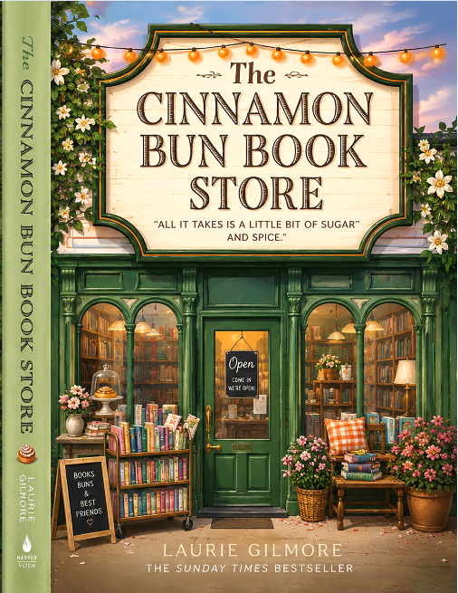خرید کتاب The Cinnamon Bun Book Store (Dream Harbor) BOOK 2 by Laurie Gilmore