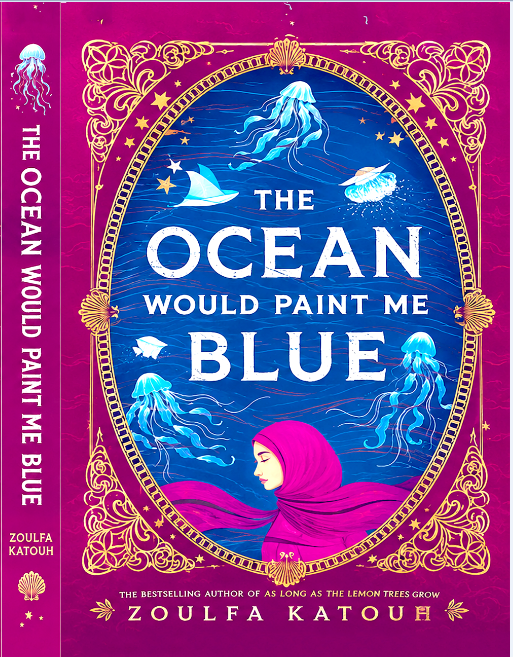 خرید کتاب The Ocean Would Paint Me Blue by Zoulfa Katouh