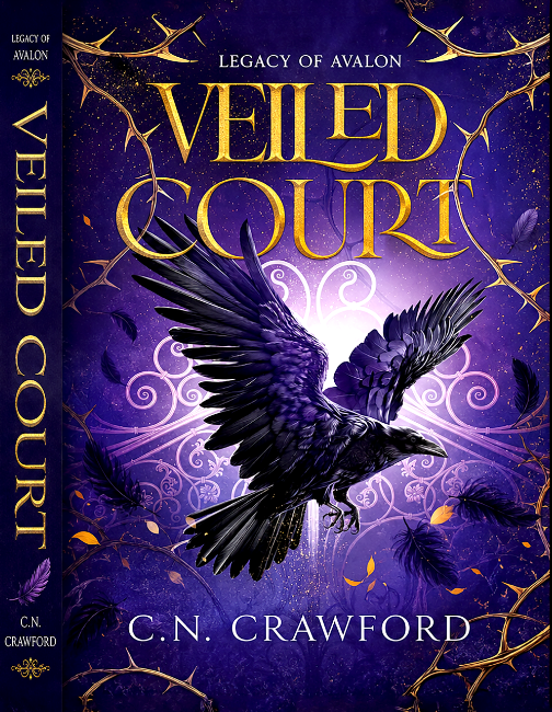 خرید کتاب Veiled Court (Legacy of Avalon #1) by C.N. Crawford