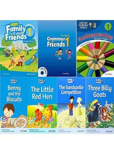 خرید دوره کامل مجموعه امریکن فمیلی اند فرندز American Family and Friends 1 2nd edition