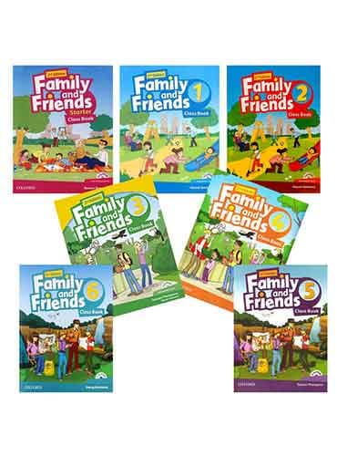 خرید دوره کامل مجموعه فمیلی اند فرندز American Family and Friends 2nd edition هفت دوره
