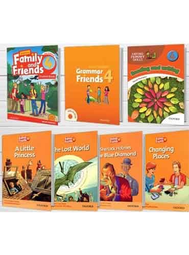 خرید دوره کامل مجموعه امریکن فمیلی اند فرندز American Family and Friends 4 2nd edition