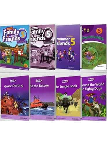 خرید دوره کامل مجموعه امریکن فمیلی اند فرندز American Family and Friends 5 2nd edition