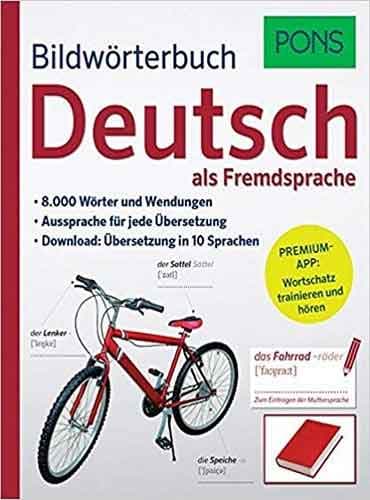 دیکشنری تصویری آلمانی 8000 PONS Bildworterbuch Deutsch als Fremdsprache