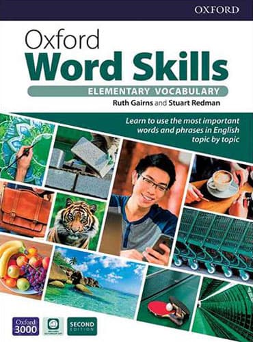 خرید کتاب زبان آکسفورد ورد اسکیل Oxford Word Skills 2nd Edition Elementary رحلی