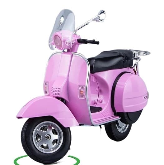 رنگ صورتیPX125ماکت موتور وسپا