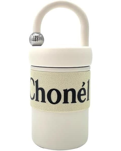 رنگ کرمیchonelماگ دسته دار استیل