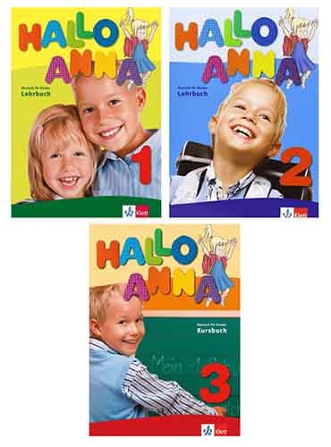 سری کتابهای Hallo Anna سه دوره