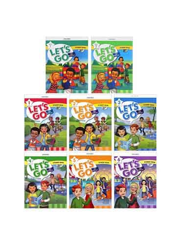 سری کتابهای Lets go 5th edition هشت دوره