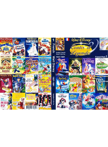 مجموعه انیمیشن French pack 1 با زیرنویس انگلیسی، فرانسه و فارسی