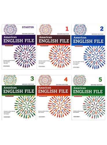 مجموعه کتاب های American English File ویرایش2 شش کتاب
