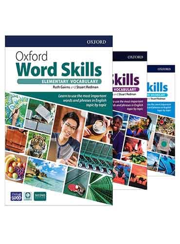 خرید مجموعه کتاب های آکسفورد ورد اسکیل Oxford Word Skills 2nd edition رحلی