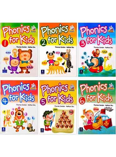 مجموعه کتاب های Phonics for Kids شش کتاب