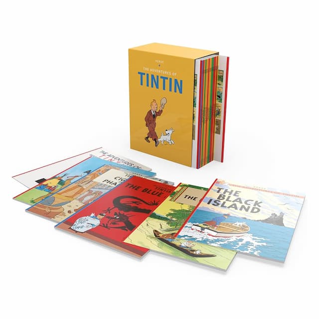 مجموعه کتاب The Adventures of Tintin به زبان انگلیسی