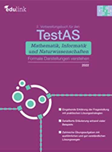 کتاب آمادگی آزمون TestAS بخش -Mathematik/Formale Darstellungen verstehen