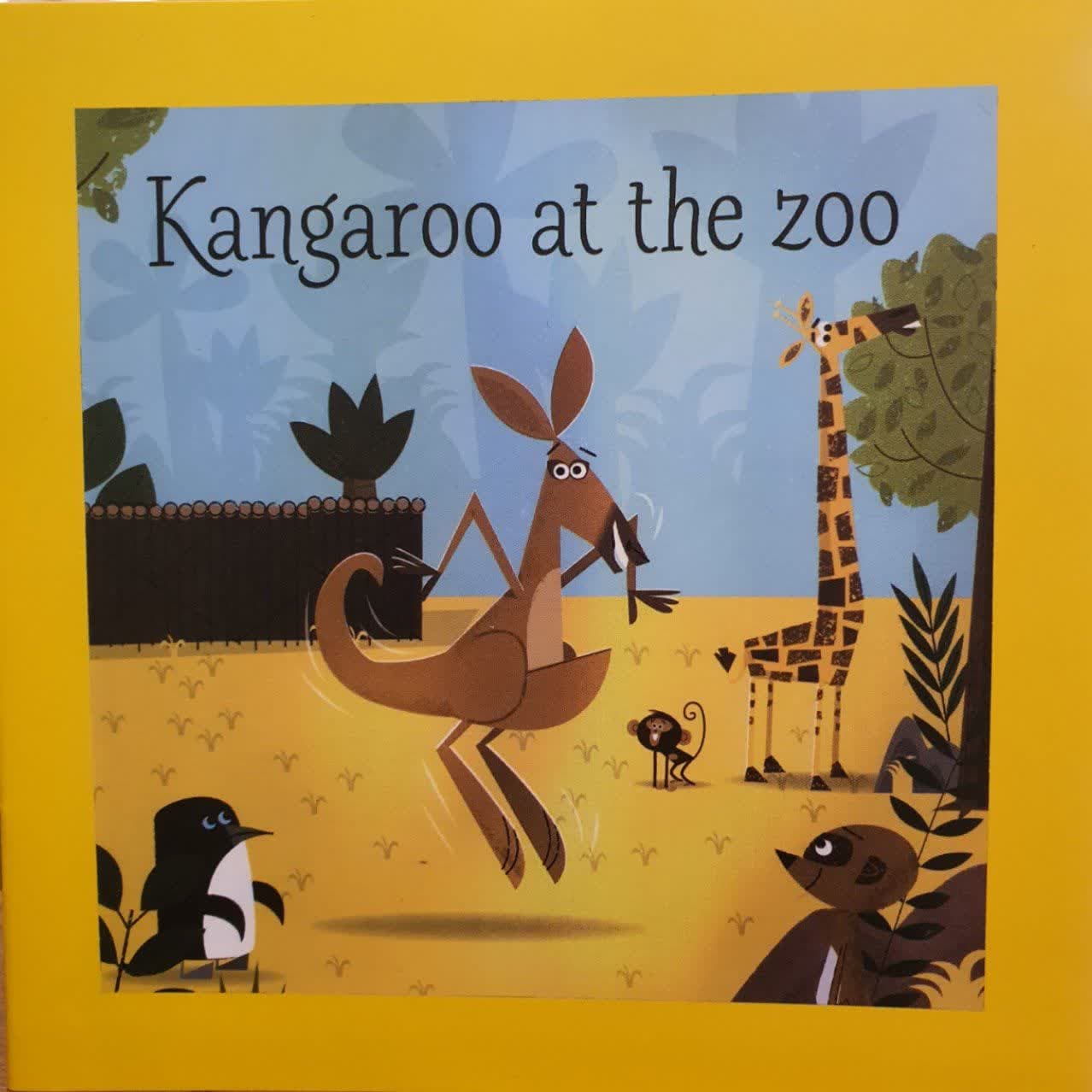 کتاب داستان Kangaroo At The Zoo