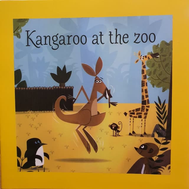 کتاب داستان Kangaroo At The Zoo