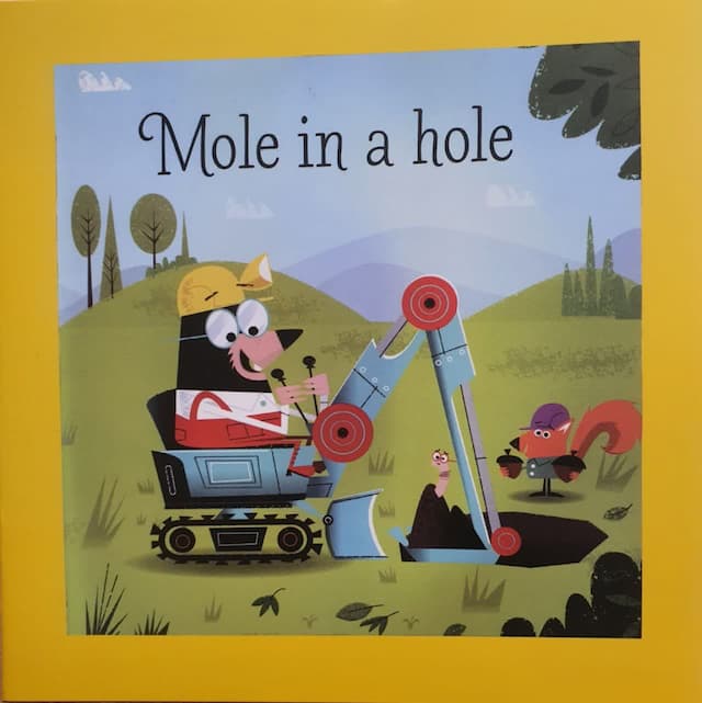 کتاب داستان Mole In A Hole