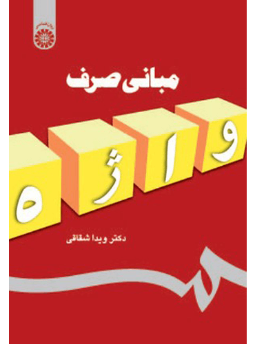 کتاب مبانی صرف ویدا شقاقی