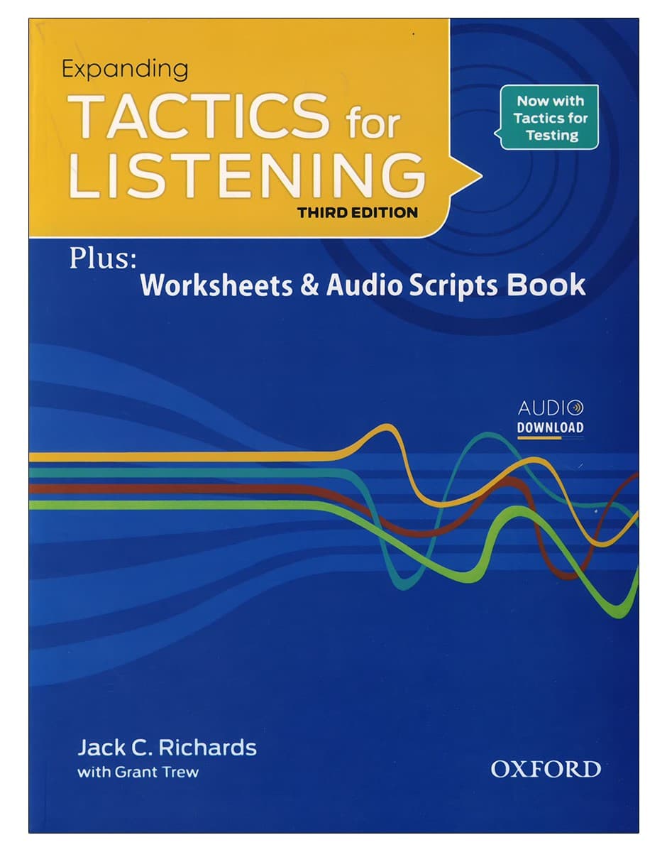 کتاب Expanding Tactics for Listening (3rd Edition) سایز وزیری