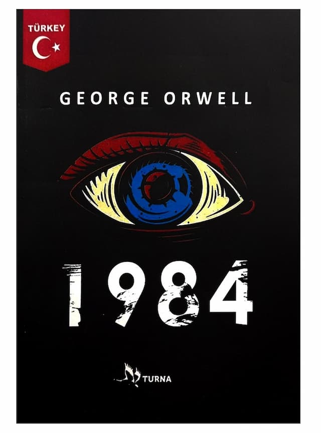 کتاب NINETEEN EIGHTY-FOUR 1984 BY George Orwell نسخه ترکی