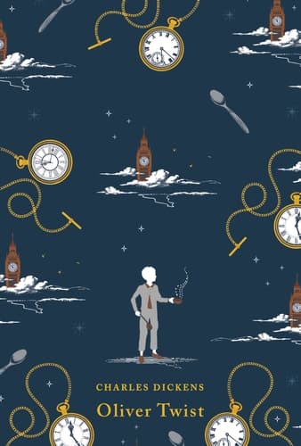 کتاب Oliver Twist by Charles Dickens جلد پارچه ای